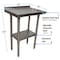 Bk Resources Work Table Stainless Steel With Undershelf, 1.5" Rear Riser 30"Wx18"D VTTR-1830 - alternate 5